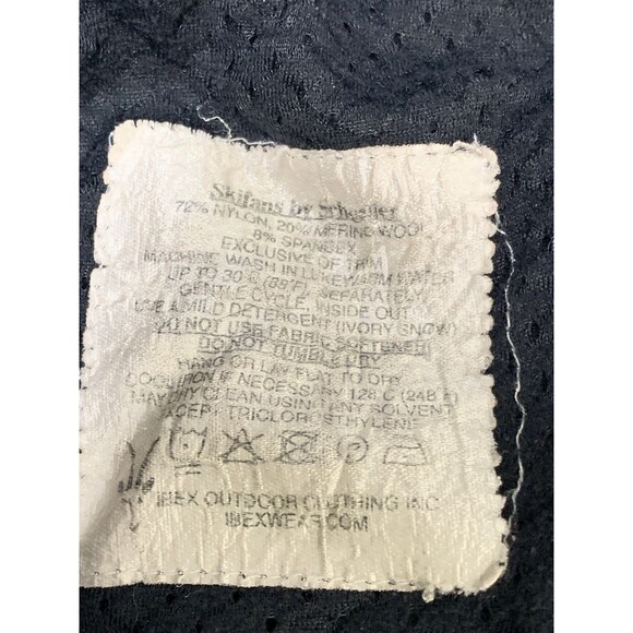 Ibex Pants Womens L Long Black SkiFans Schoeller Merino Wool Blend Softshell USA - Picture 6 of 10